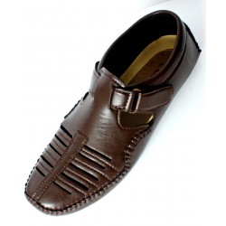 Dark Brown Stylish Casual Sandal DR-406
